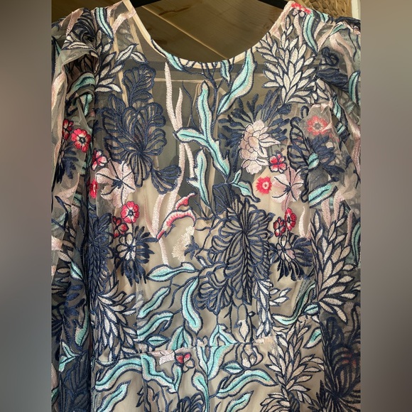 NWOT ASOS EDITION Embroidered Floral Gown - Picture 7 of 12